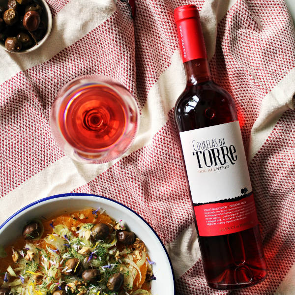 Courelas da Torre Bio-Roséwein Alentejo DOC bei POIS – Natürlich Portugal