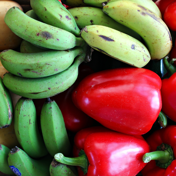 Azoren Bananen und Paprika von POIS – Natürliche Portugal.
