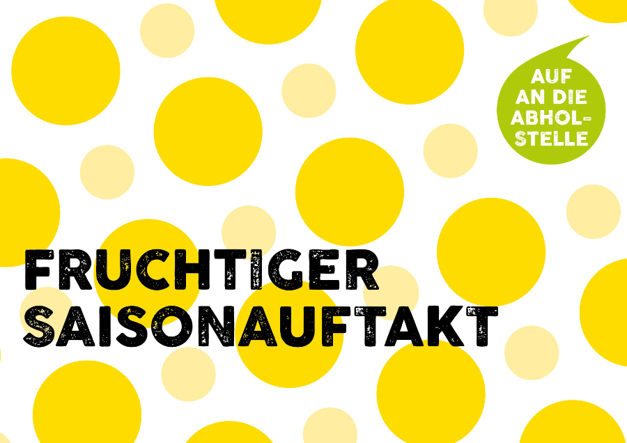 Unsere Abholstellen im November