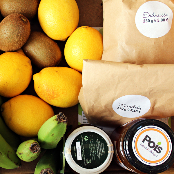 Unbehandeltes Obst, Gemüse, Nüsse und Manufakturwaren aus Portugal Unbehandeltes Obst, Gemüse, Nüsse und Manufakturwaren aus Portugal
